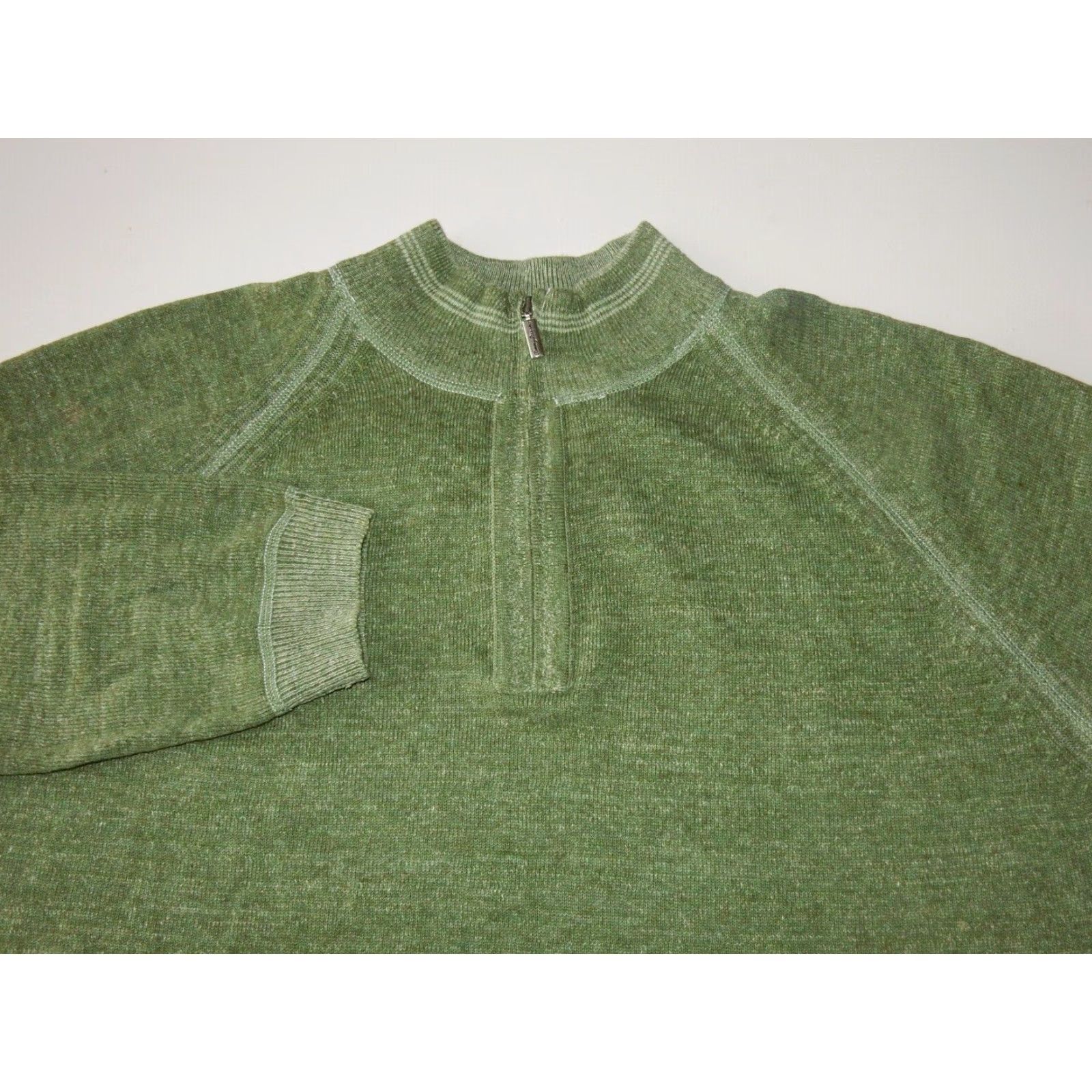 Tommy Bahama VINTAGE Tommy Bahama Men's Reversible Linen Blend Sweater Pullover 2XL Green Size US XXL / EU 58 / 5 - 5 Thumbnail