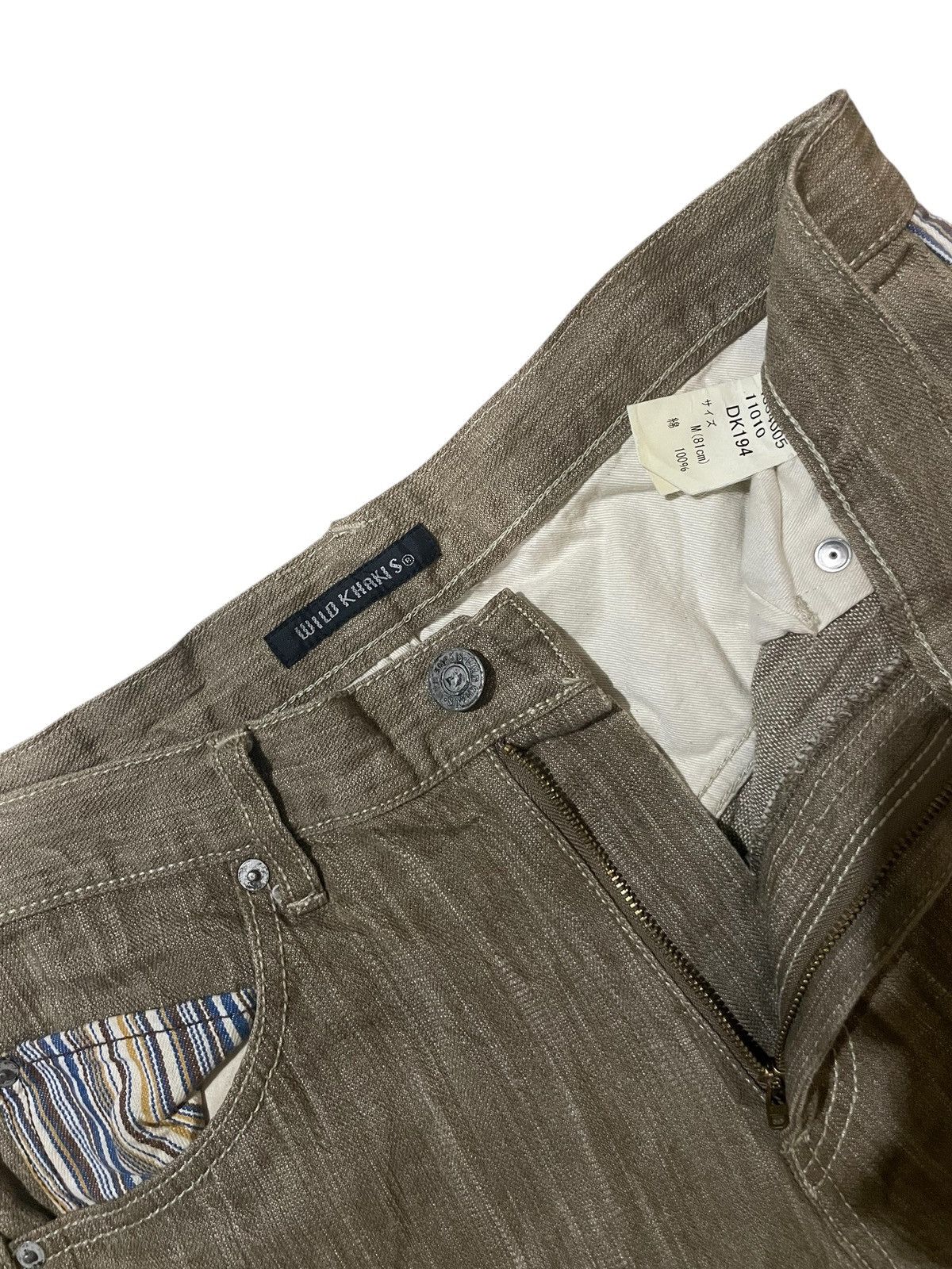 Japanese Brand Wild khakis japanese brand denim Size US 32 / EU 48 - 6 Thumbnail