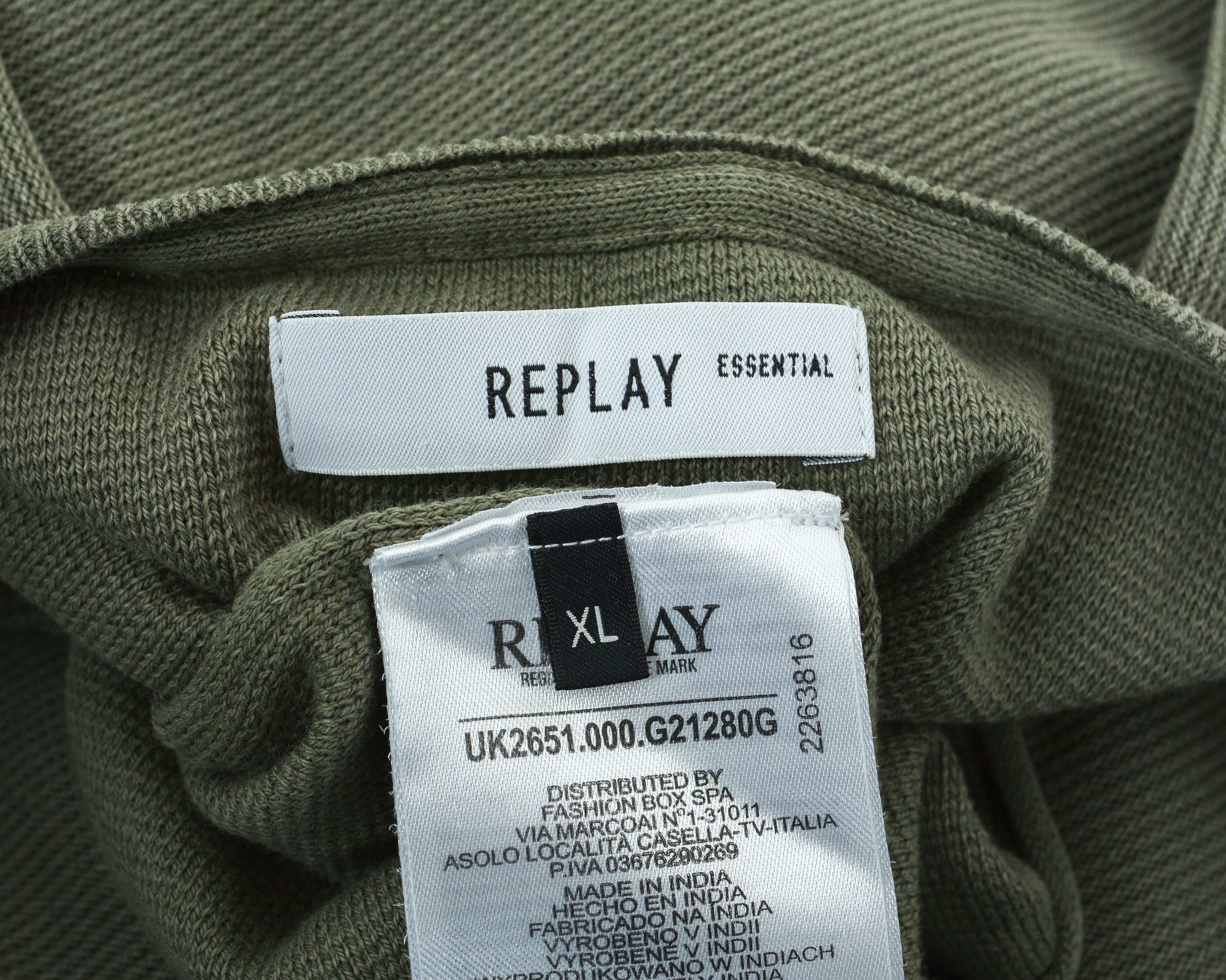 Replay Essential Sweater Jumper Pullover Crew Neck Smart Sweatshirt Size US XL / EU 56 / 4 - 5 Thumbnail