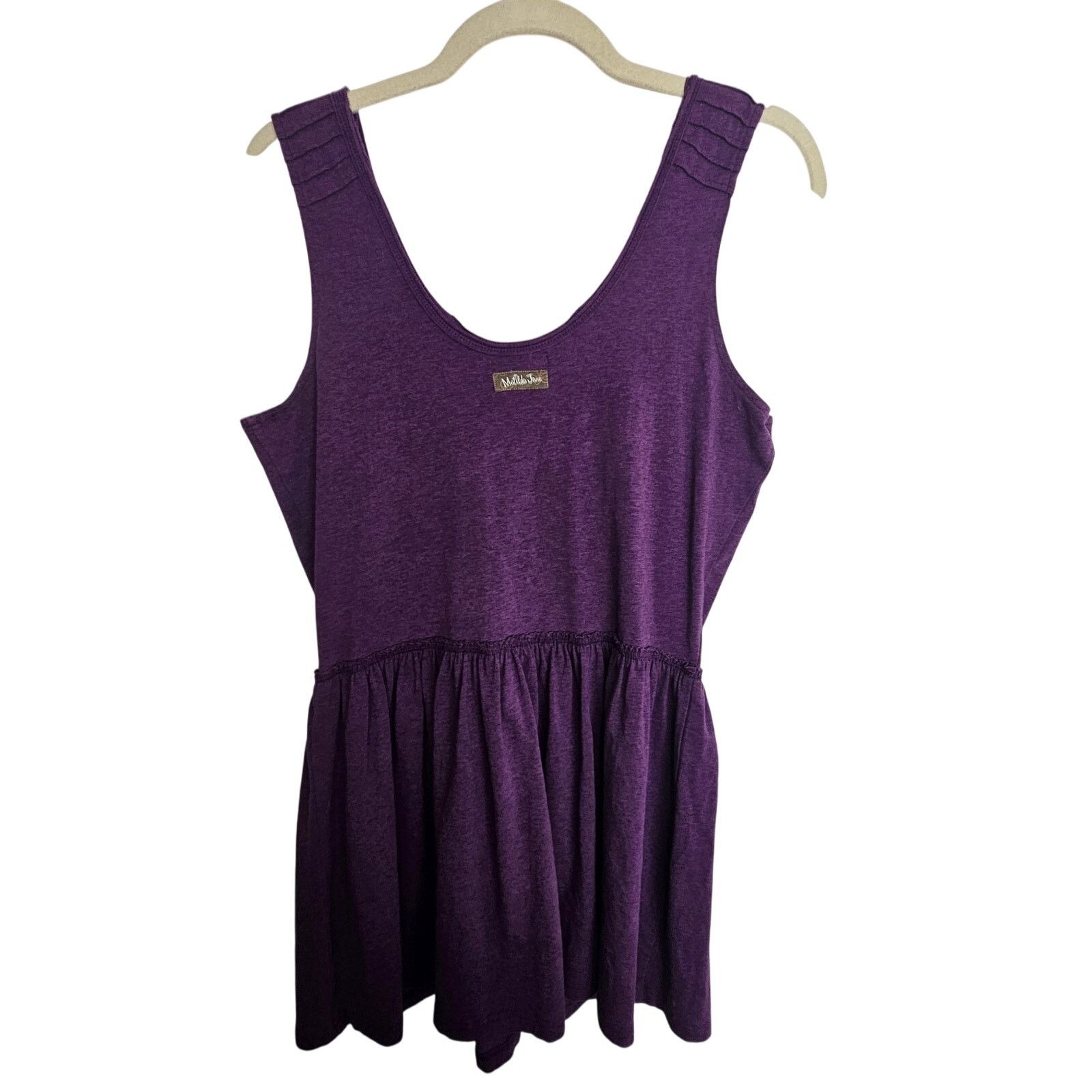 Jane's Addiction Matilda Jane Womens Peplum Tank Top Size M Babydoll Stretch Size M / US 6-8 / IT 42-44 - 6 Thumbnail