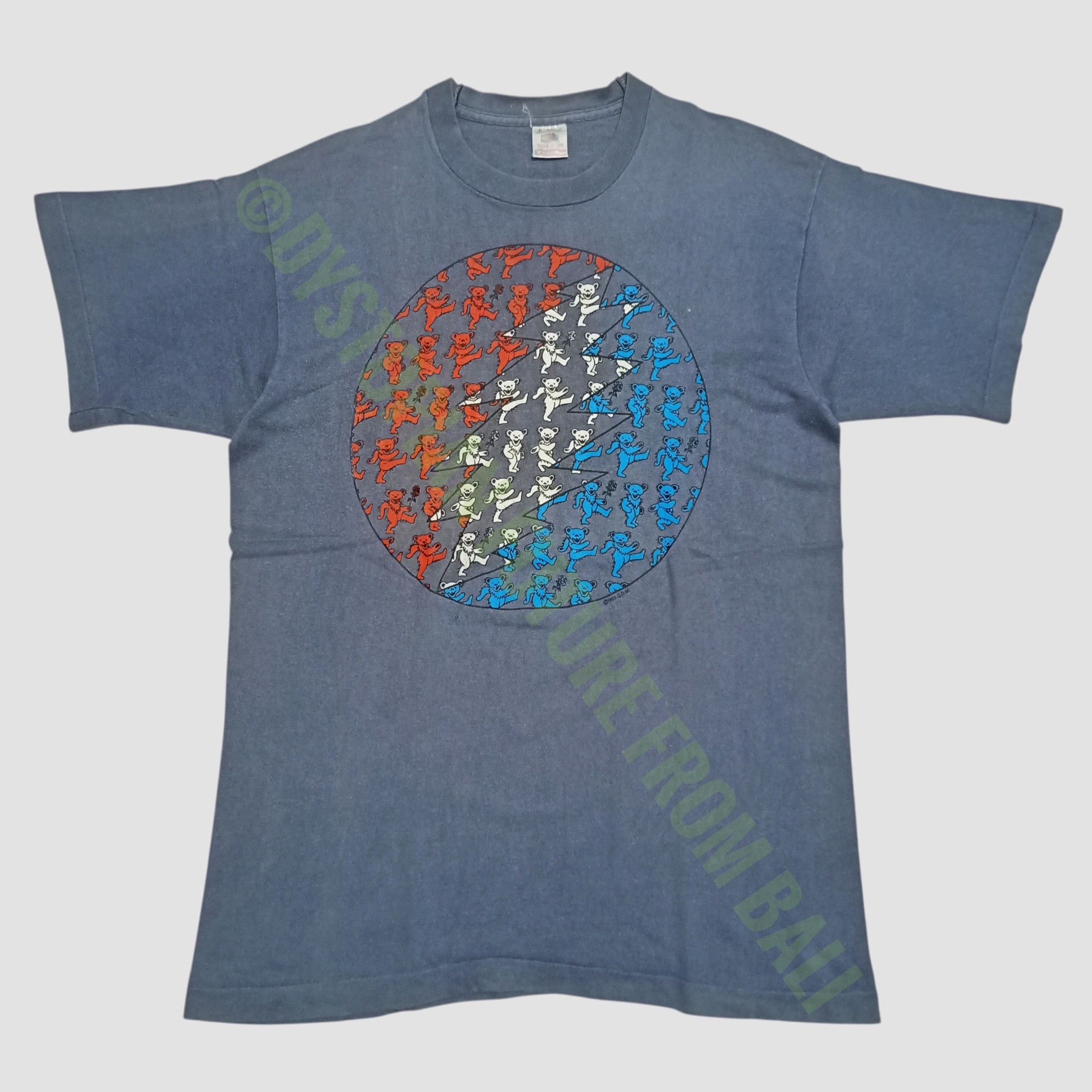 Grateful Dead Vintage 1993 Grateful Dead - Dancing Bears Band T-shirt Size US L / EU 52-54 / 3 - 1 Thumbnail