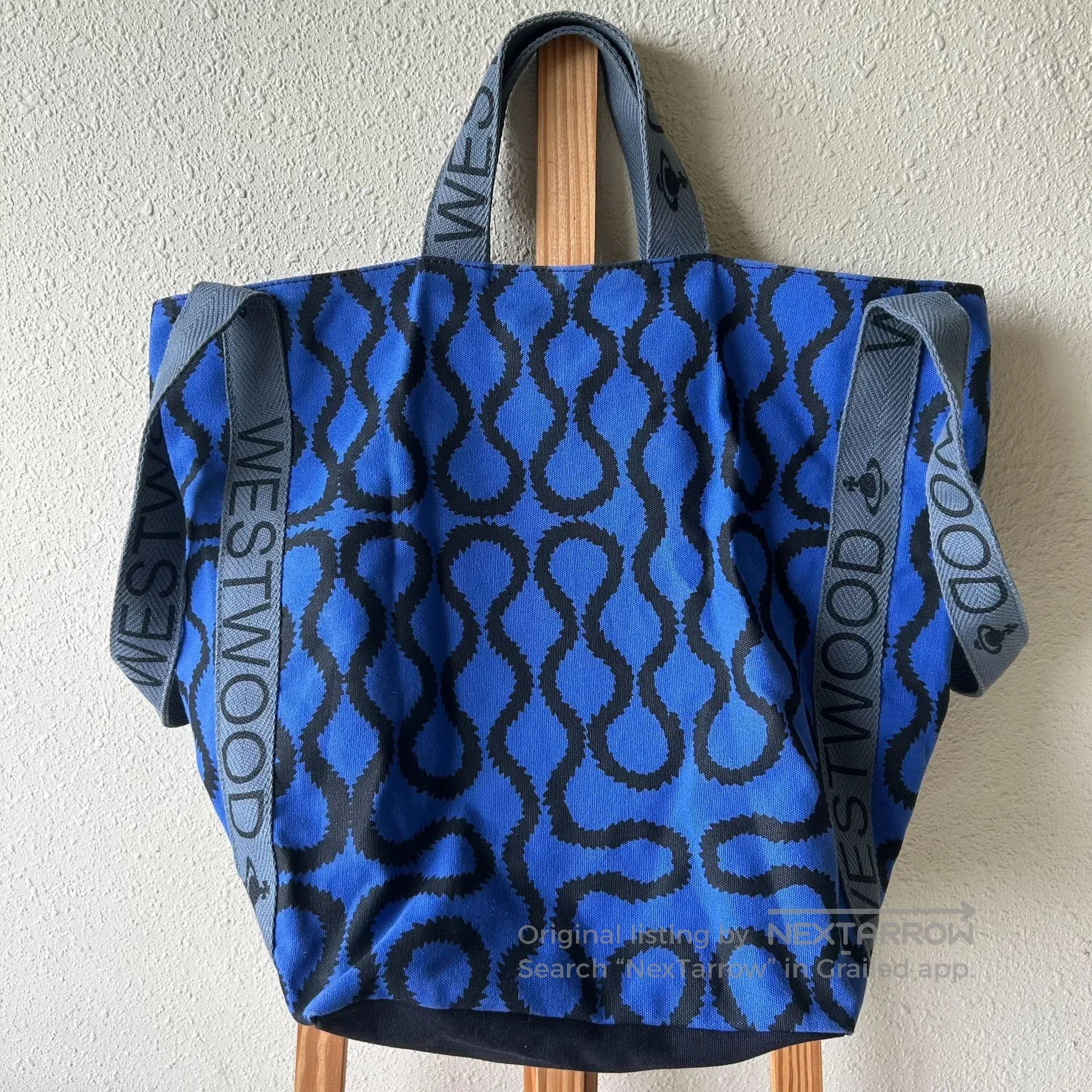 Vivienne Westwood Vivienne Westwood Vintage Pirate Print Canvas Shoulder Bag. Size ONE SIZE - 5 Thumbnail