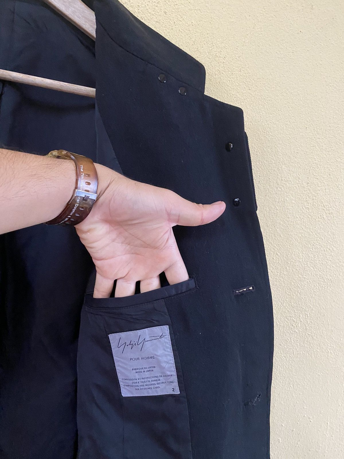 Yohji Yamamoto YOHJI YAMAMOTO JACKET SIZE 2 Size US L / EU 52-54 / 3 - 10 Thumbnail