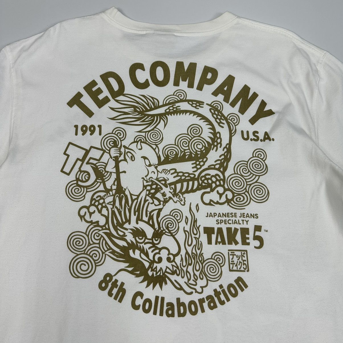 Tedman Ted Company x Take 5 8th Collabration Tee A684 Size US M / EU 48-50 / 2 - 2 Thumbnail