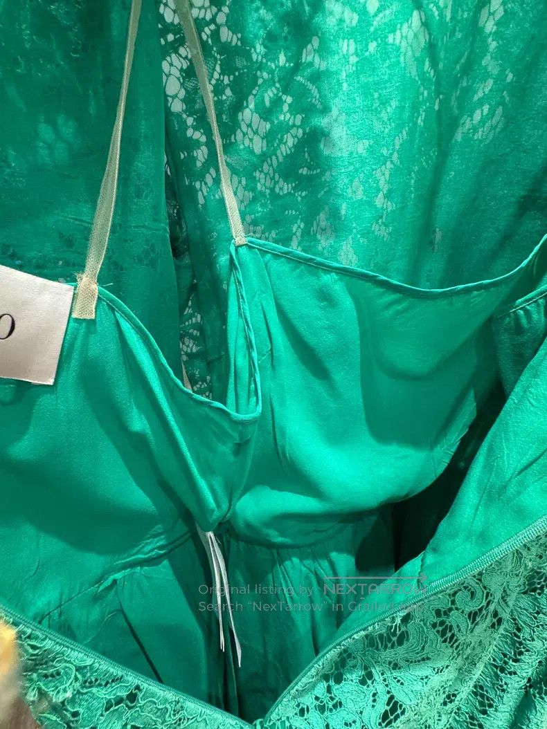 Valentino Valentino Green lace dress Size S / US 4 / IT 40 - 5 Thumbnail