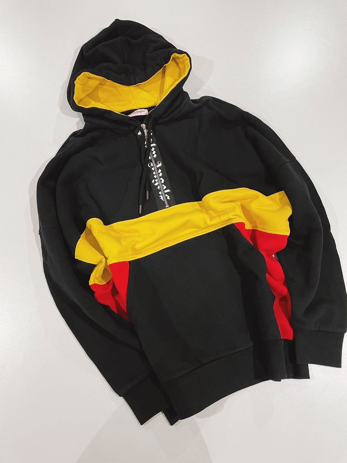 Palm Angels Palm Angels 3-colors logo oversized hoody muticolor hoodie Size US XL / EU 56 / 4 - 1 Thumbnail