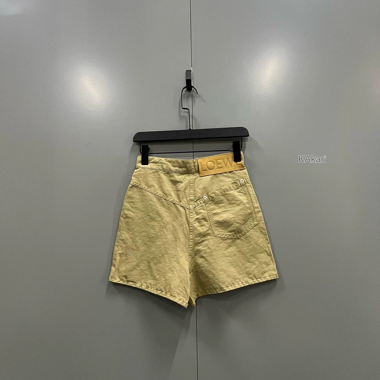 Loewe LOEWE Cotton Linen Solid Casual Shorts Size US 34 / EU 50 - 2 Thumbnail