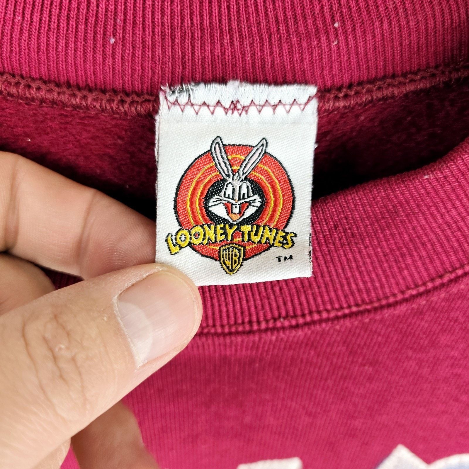 Other Vintage 90s Looney Tunes Tweety Chopped Sweatshirt Large Size US L / EU 52-54 / 3 - 4 Thumbnail