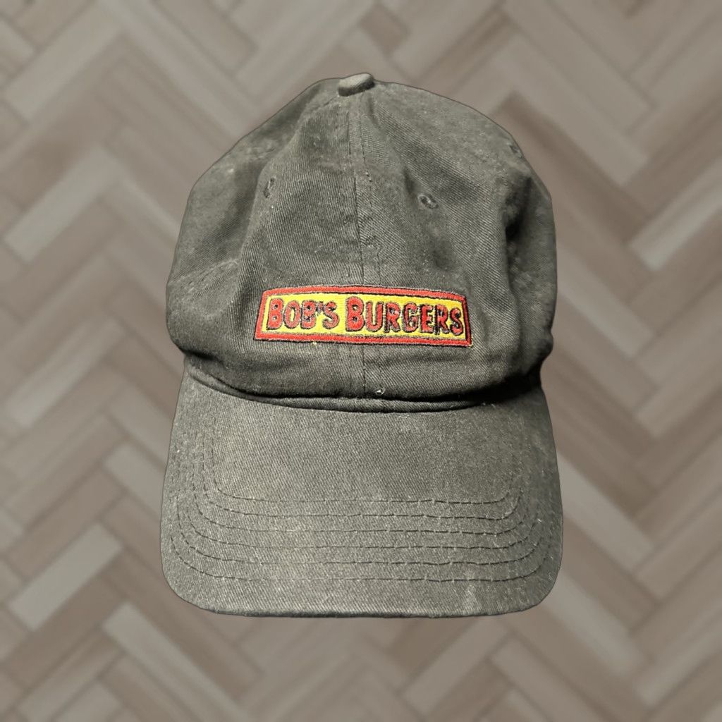 Logo 7 Bobs Burgers Hat Baseball Cap Strap back Black Men One Size Adjustable Cap Logo TeeTV Show Size ONE SIZE - 1 Thumbnail