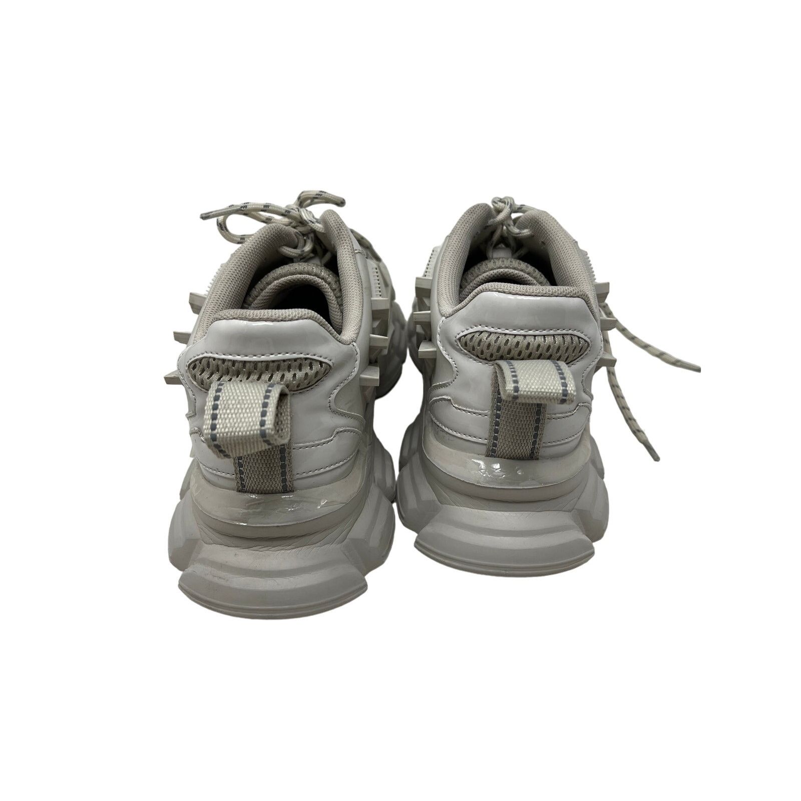 Steve Madden Steve Madden White on White Quantum Sneakers Mens 11 Size US 11 / EU 44 - 6 Thumbnail