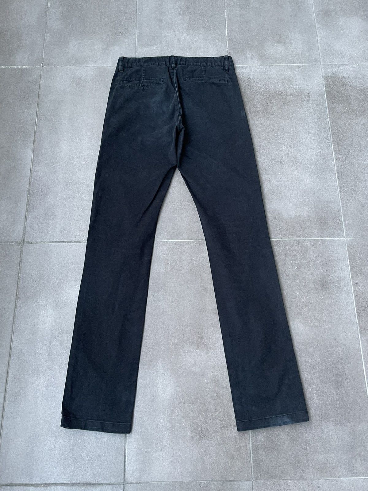 Acne Studios AW11 Acne Roc Chino Washed Black Casual Pants Size US 30 / EU 46 - 12 Thumbnail
