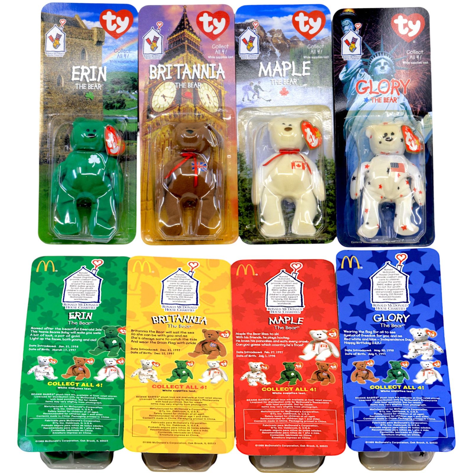 Other Teenie Beanie Babies 1999 Country Bears x McDonald's - All 4 Size ONE SIZE - 3 Thumbnail