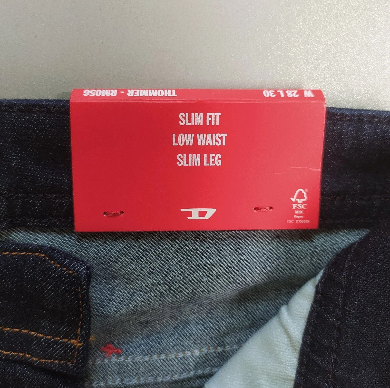 Diesel Diesel THOMMER-X L.30 MENS JEANS T/9764 Size US 28 / EU 44 - 7 Thumbnail