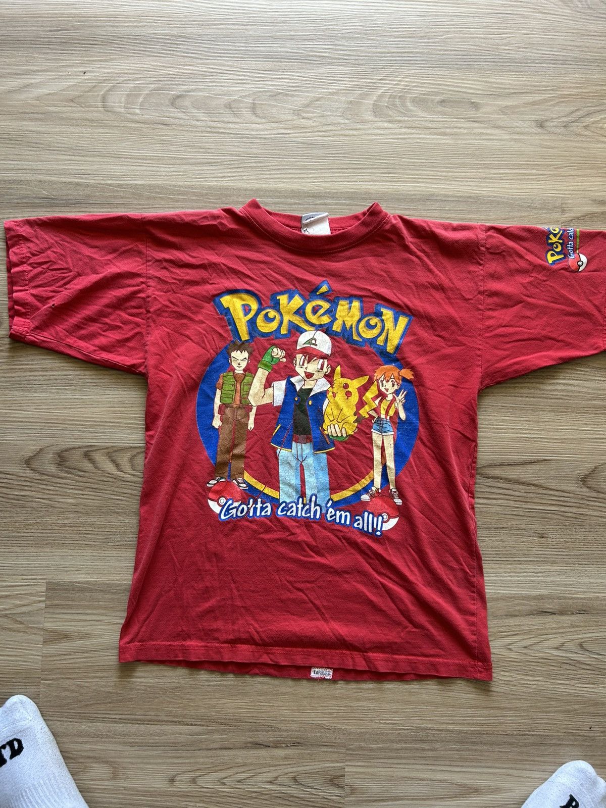 Pokemon Vintage Pokemon Whole Team Cartoon Anime Tee Size US M / EU 48-50 / 2 - 1 Thumbnail