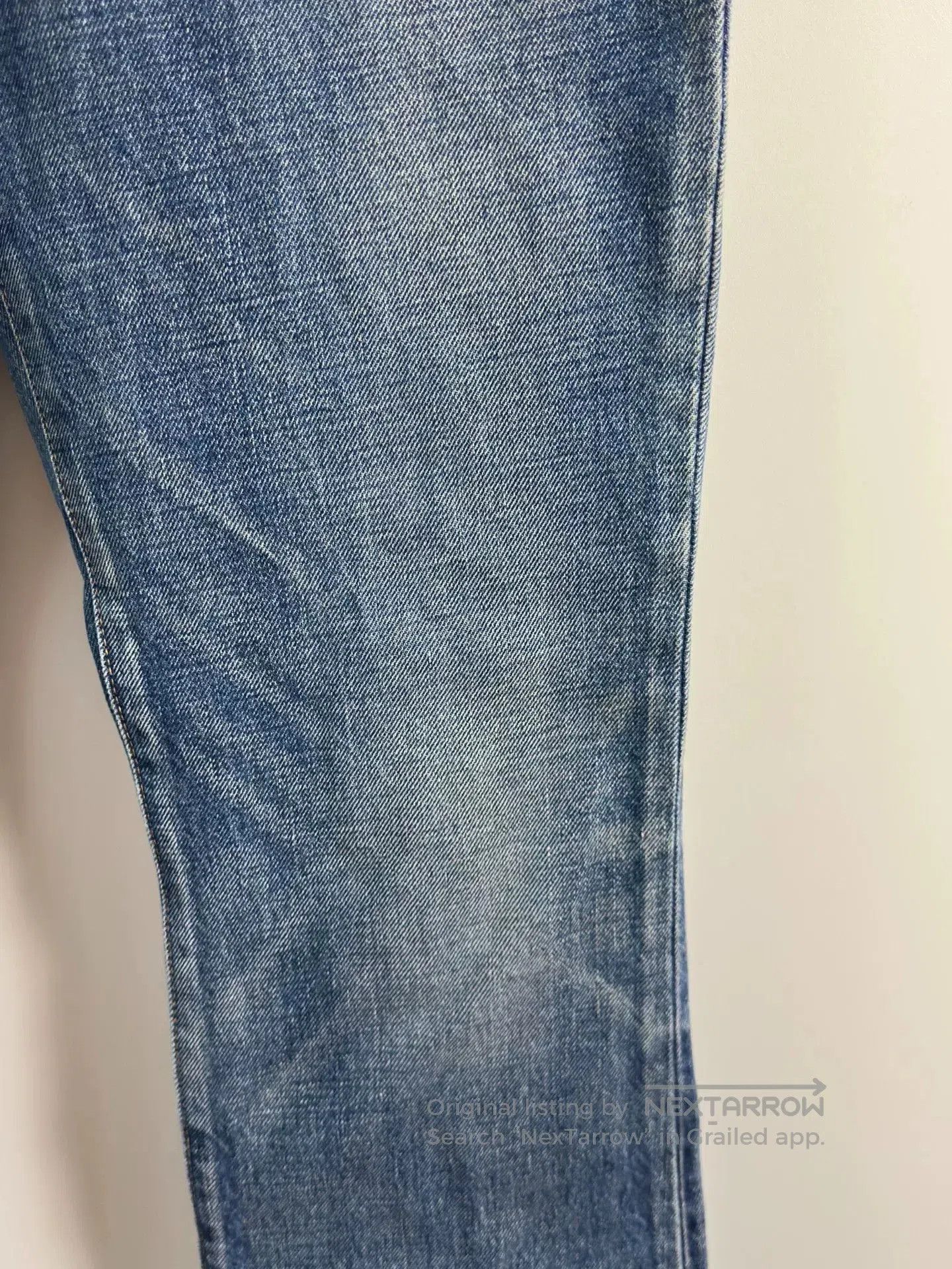 Celine classic blue wash flared denim pants. Size 28" / US 6 / IT 42 - 3 Thumbnail