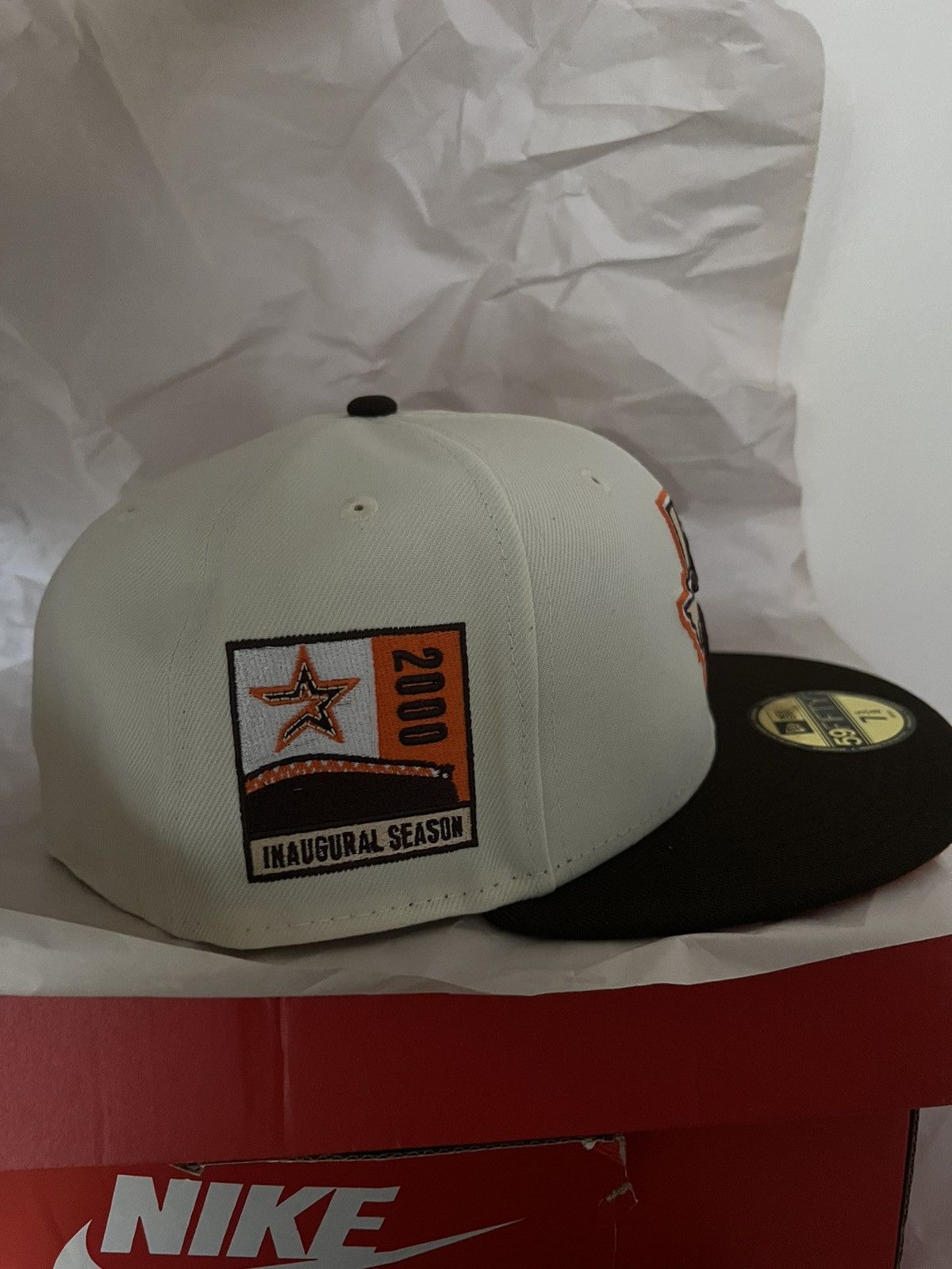 New Era Houston Astros “Reeces Pieces” sz 7 5/8 Size ONE SIZE - 2 Thumbnail