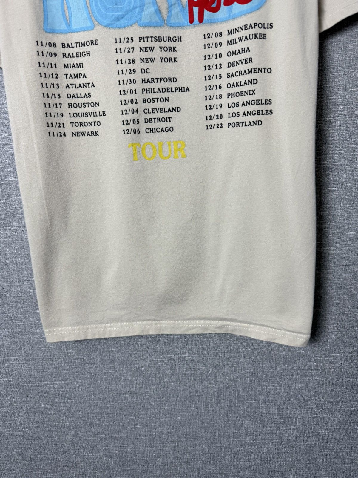 Travis Scott Travis Scott Astroworld T-Shirt Wish You Were Here Tour Tee Size US M / EU 48-50 / 2 - 15 Thumbnail