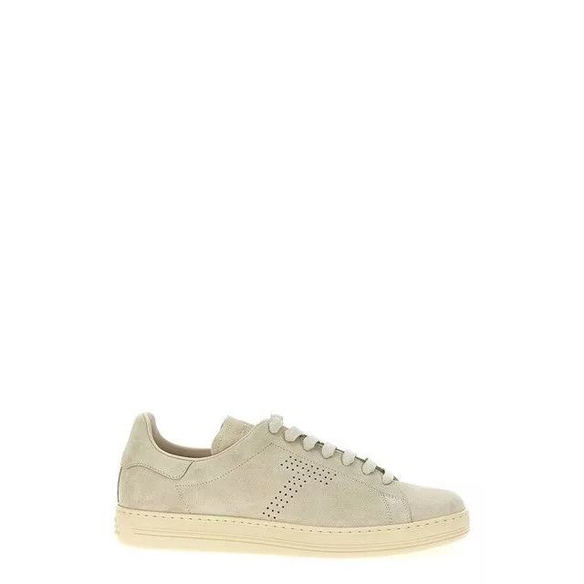 Tom Ford TOM FORD Warwick Ivory Sneakers New & Authentic (TF size:US Size US 8 / EU 41 - 1 Thumbnail