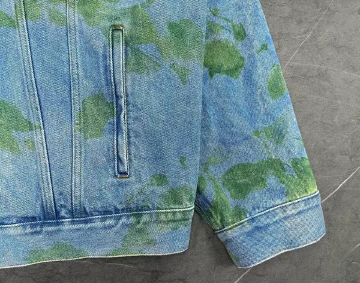 Balenciaga Balenciaga moss back letter logo printed denim jacket Size US M / EU 48-50 / 2 - 3 Thumbnail