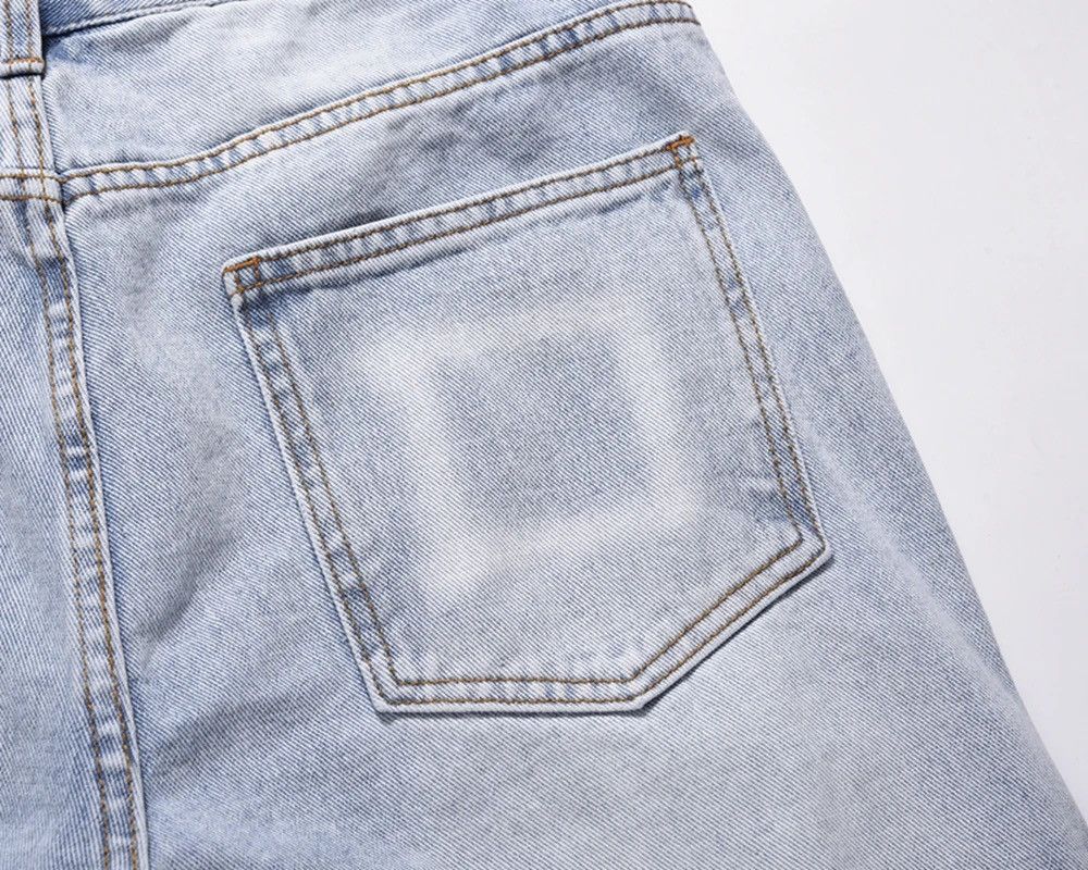 Japanese Brand × Vintage Frayed Jeans High Street Vibe Ripped with Holes Retro Style Size US 30 / EU 46 - 14 Thumbnail