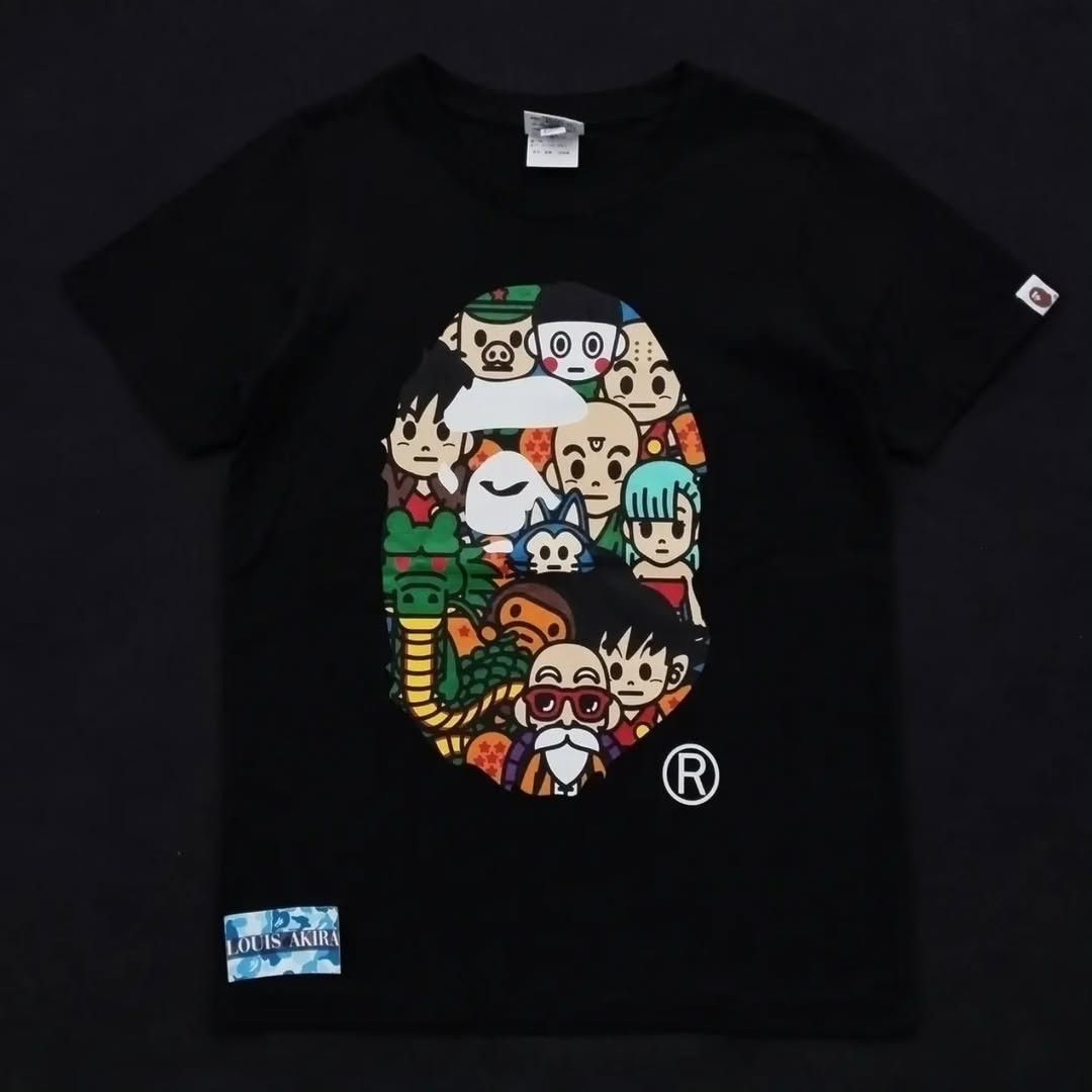 Bape 2016 BAPE x Dragon Ball Z Ape Head Tee Size S / US 4 / IT 40 - 1 Thumbnail