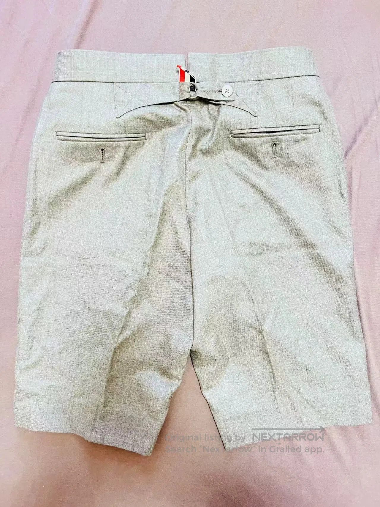 Thom Browne Thom Browne Classic Gray Wool Shorts. Size US 38 / EU 54 - 2 Thumbnail