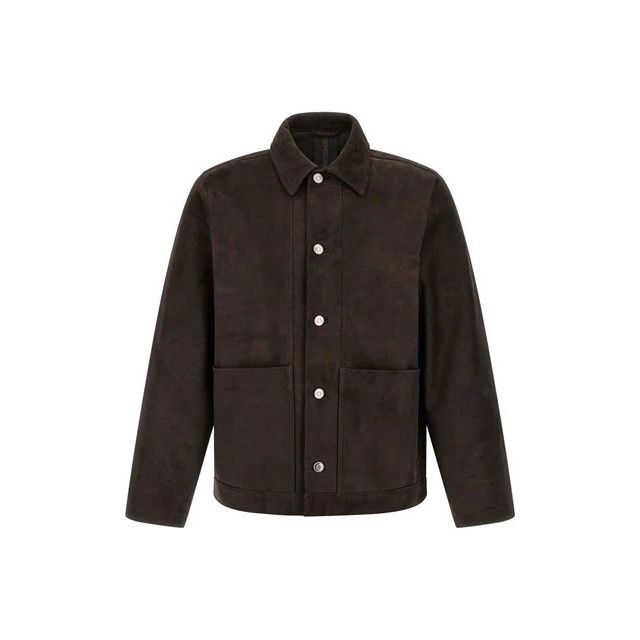 Giorgio Brato Fiore Brown Suede Jacket New & Authentic (Men'