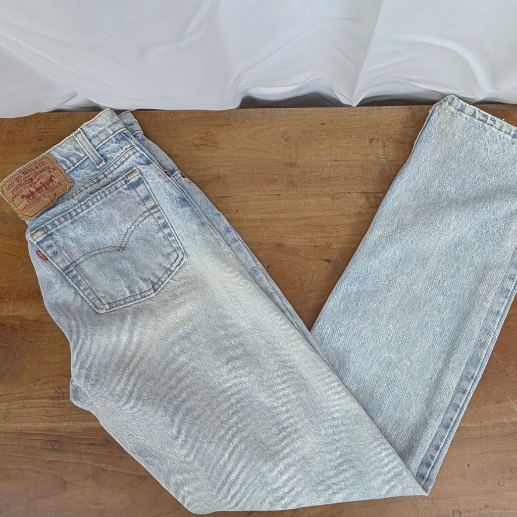 Levi's × Vintage Vintage USA Made Levi's 506 Lightwash Denim Jeans Size US 29 - 1 Thumbnail