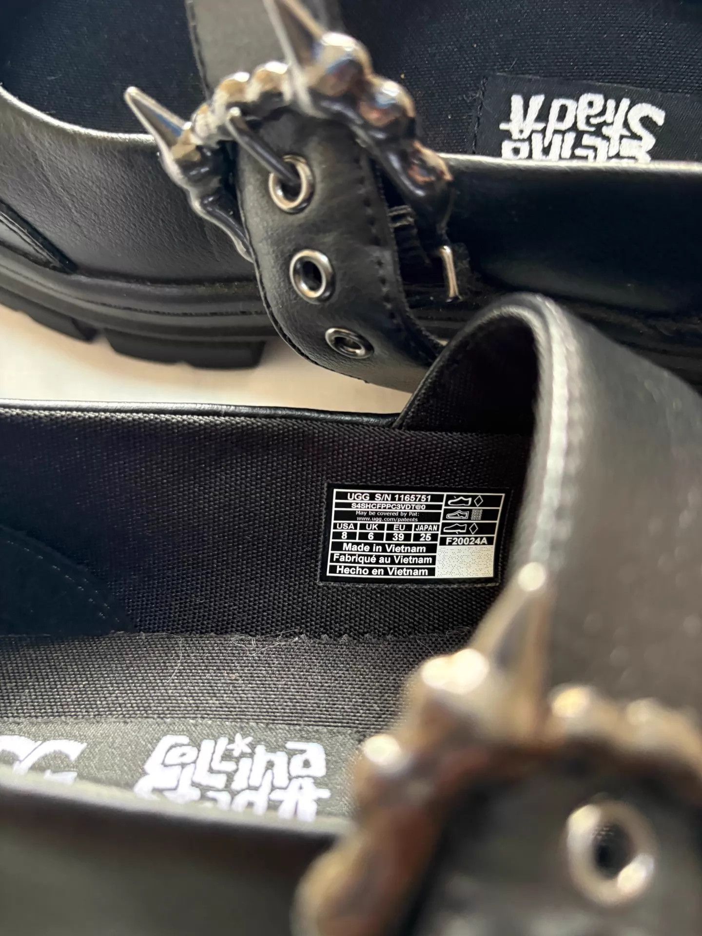 Collina Strada UGG x Collina Strada Spike Rivets Mary Jane Punk Unisex Size US 8 / IT 38 - 6 Thumbnail