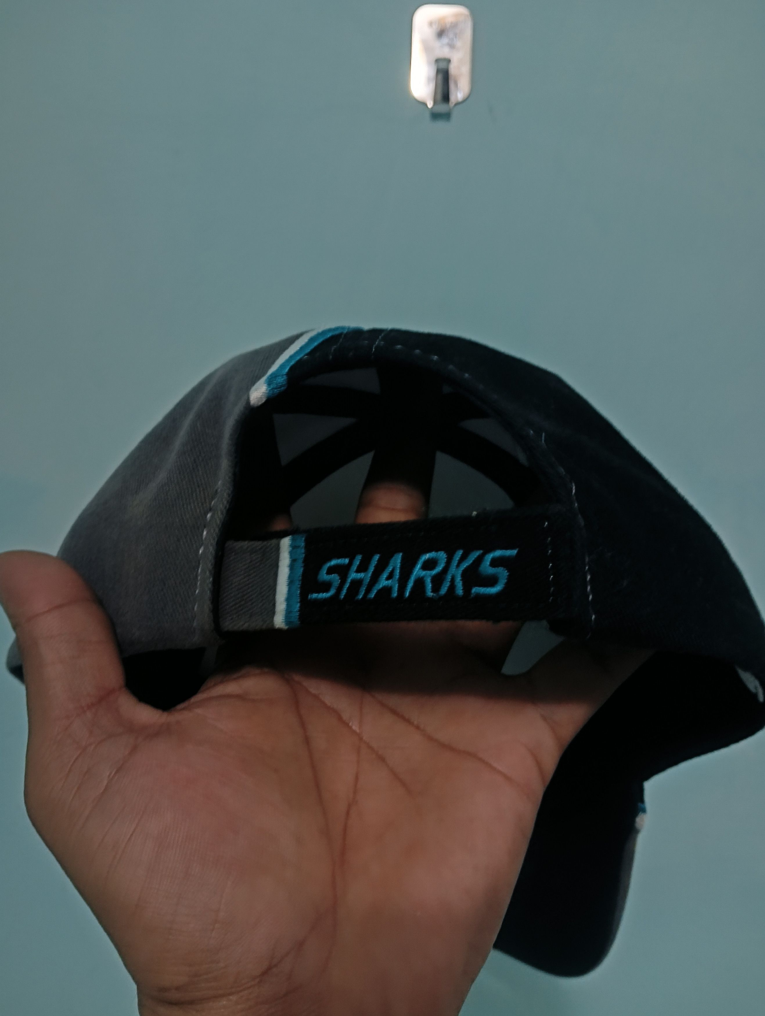 NHL vintage 90s san jose sharks nhl cap Size ONE SIZE - 4 Thumbnail