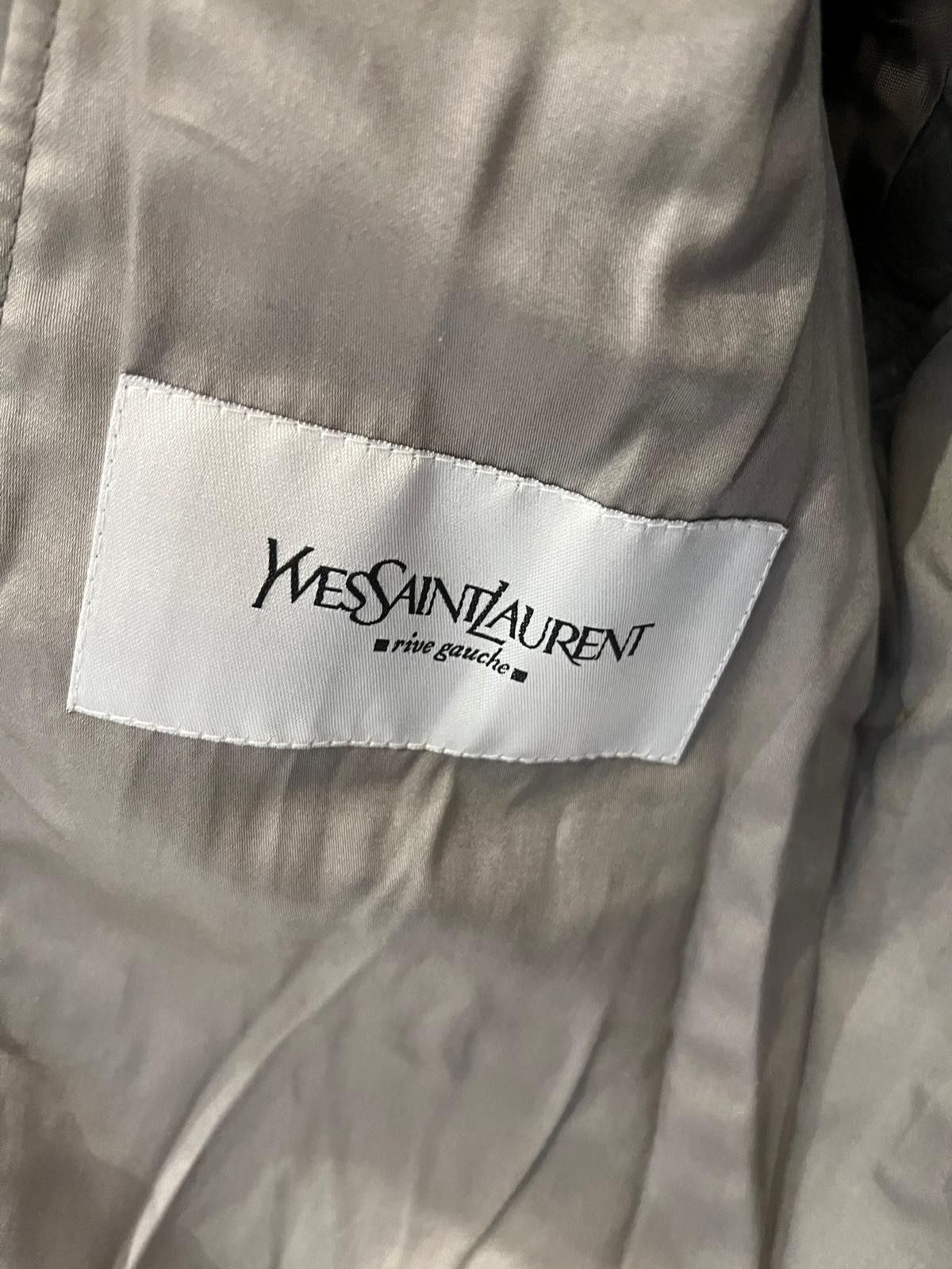 Yves Saint Laurent YSL Leather Jackets Size L / US 10 / IT 46 - 3 Thumbnail