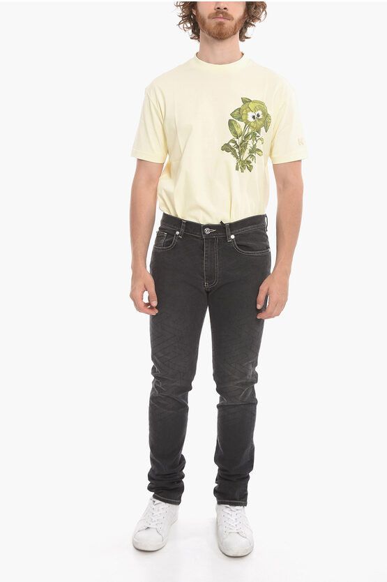 Versace o1y0425 Denim Pant in Black Size US 33 - 4 Thumbnail