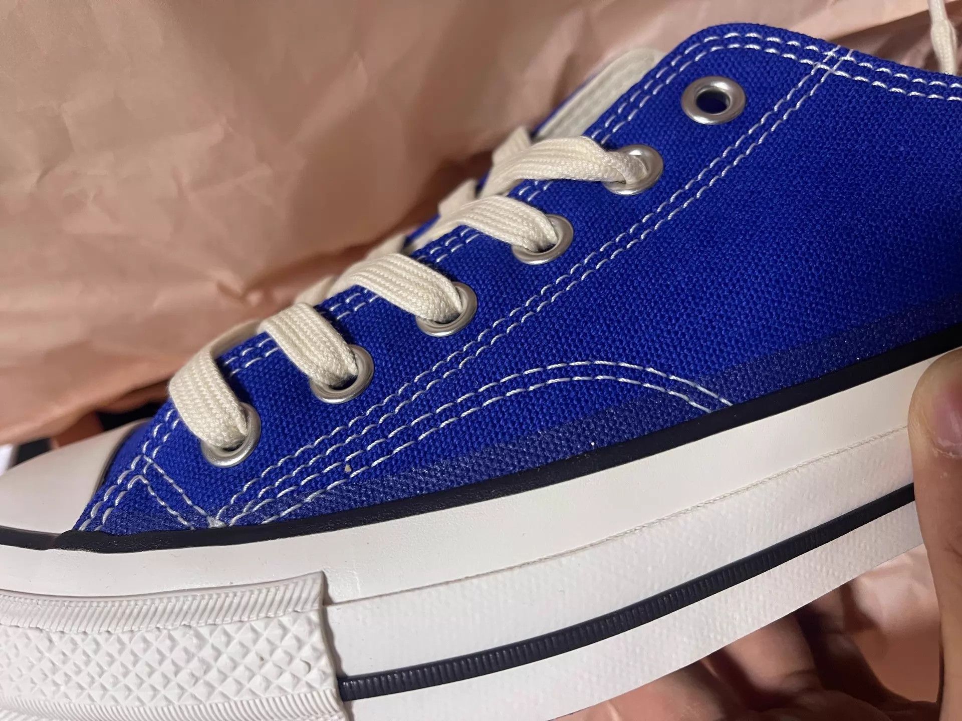 Converse CONVERSE ADDICT CT Canvas Ox 26SS Sky Blue US8 265 Size US 8 / EU 41 - 1 Thumbnail