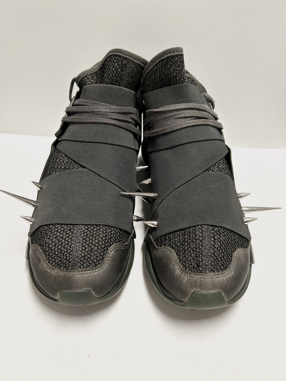 Y-3 SS2017 Spiked Qasa High Sneakers Size US 9 / EU 42 - 4 Thumbnail