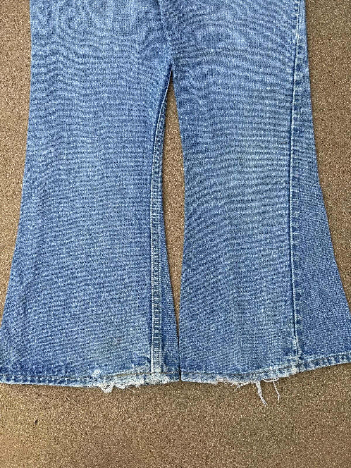 Levi's × Vintage Vtg 70’s Levi’s 646 Orange Tab Bellbottom Flare Jeans 33x29 Size US 33 - 7 Thumbnail