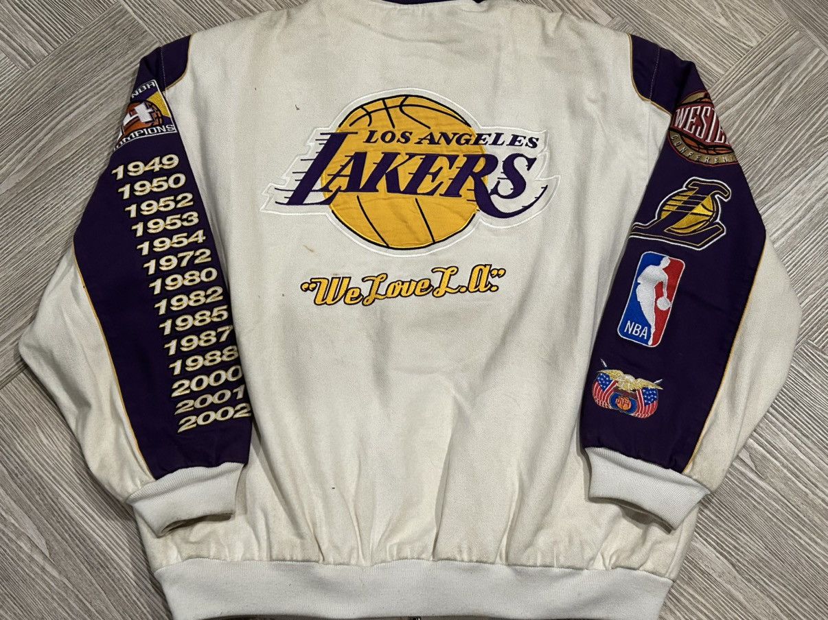 Jeff Hamilton × NBA × Vintage *VERY RARE* Jeff Hamilton “Albino” - LA LAKERS Championship Size US XXL / EU 58 / 5 - 6 Thumbnail