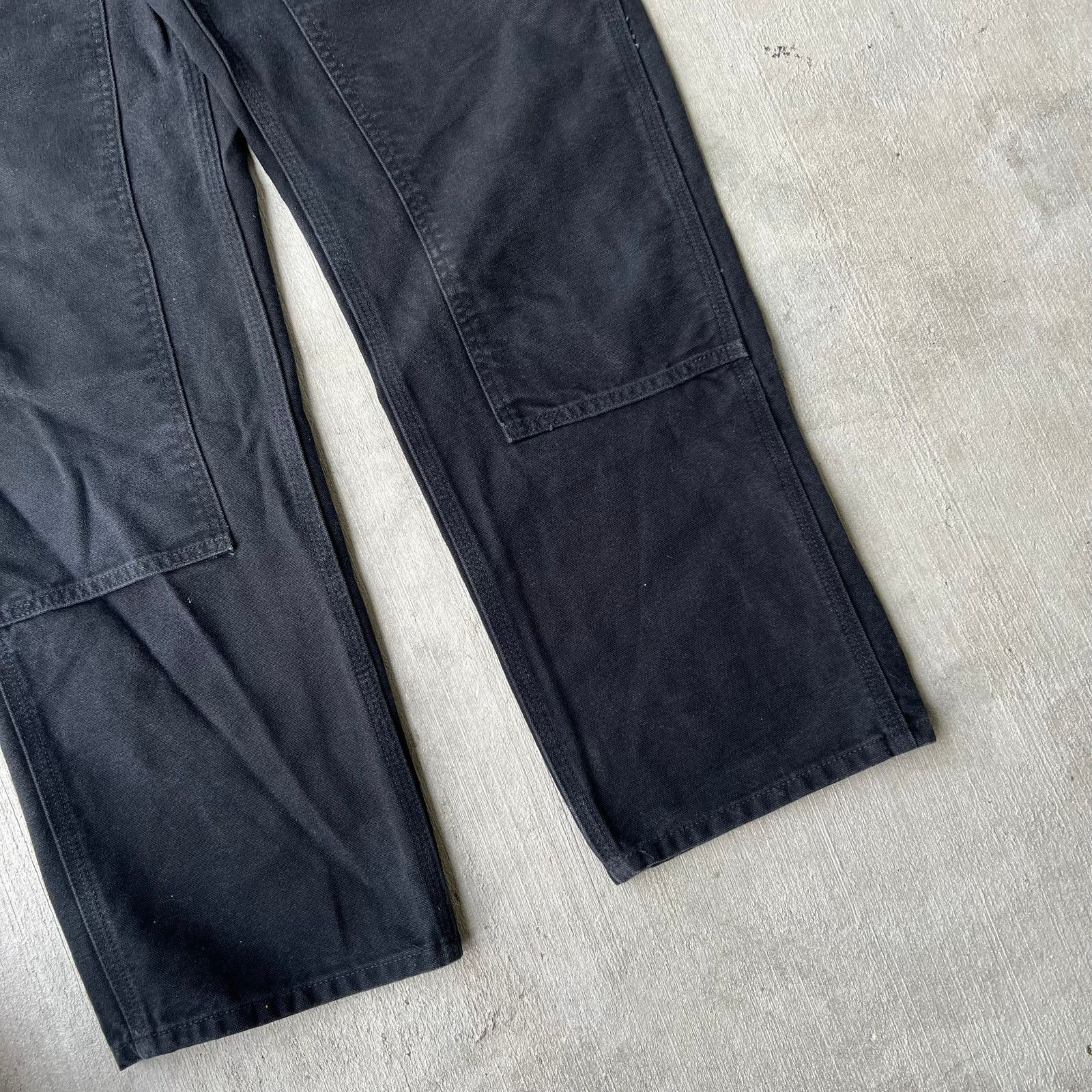 Carhartt × Vintage Carhartt black double knee work wear carpenter pants Size US 29 - 3 Thumbnail