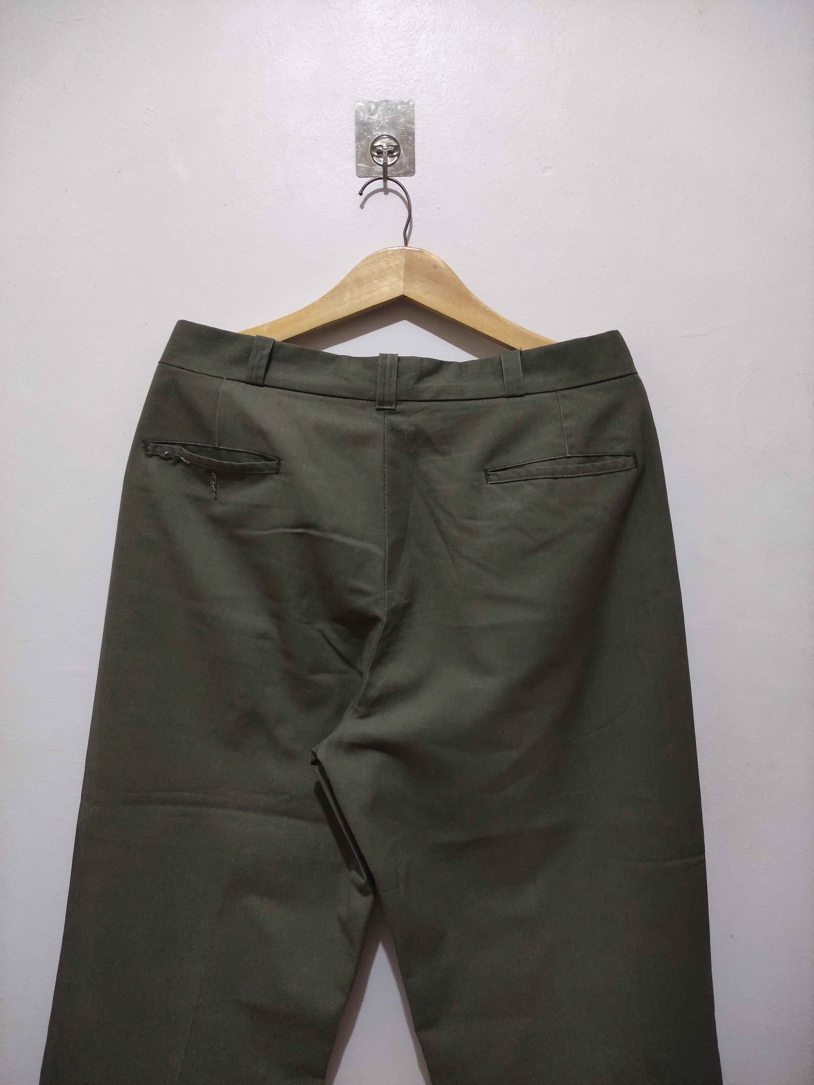 Sears VINTAGE Sears Sportswear Pants Dress Perma-Prest Green Size US 34 / EU 50 - 4 Thumbnail