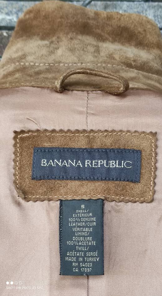 Banana Republic Vintage Banana Republic Women Brown Jacket Size S / US 4 / IT 40 - 8 Thumbnail
