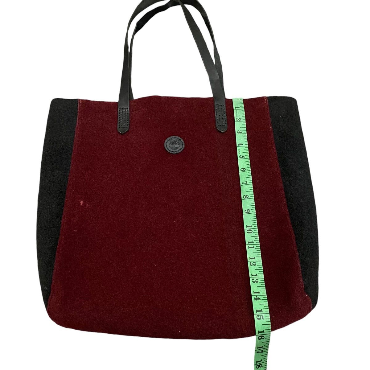Timberland × Vintage Vintage Timberland Wool Rope Laether Tote Bag Size ONE SIZE - 13 Thumbnail
