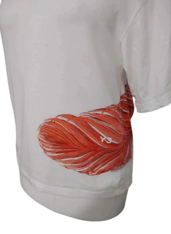 Adidas × Y-3 Y-3 Yohji Yamamoto x Adidas Graphic Flame Print T-Shirt Size S / US 4 / IT 40 - 3 Thumbnail