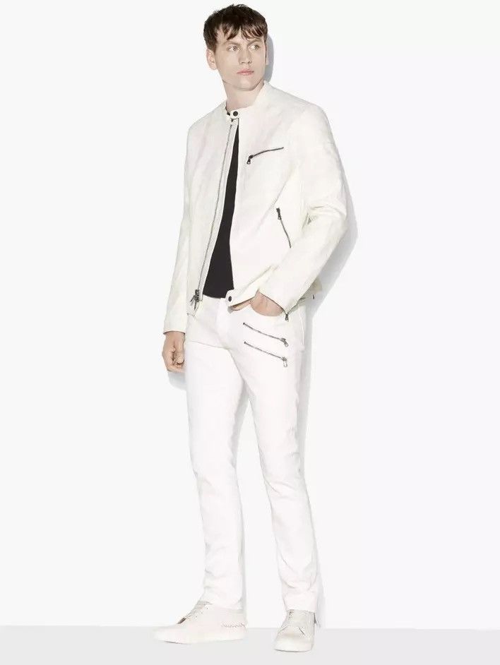 Off White Moto Jacket.