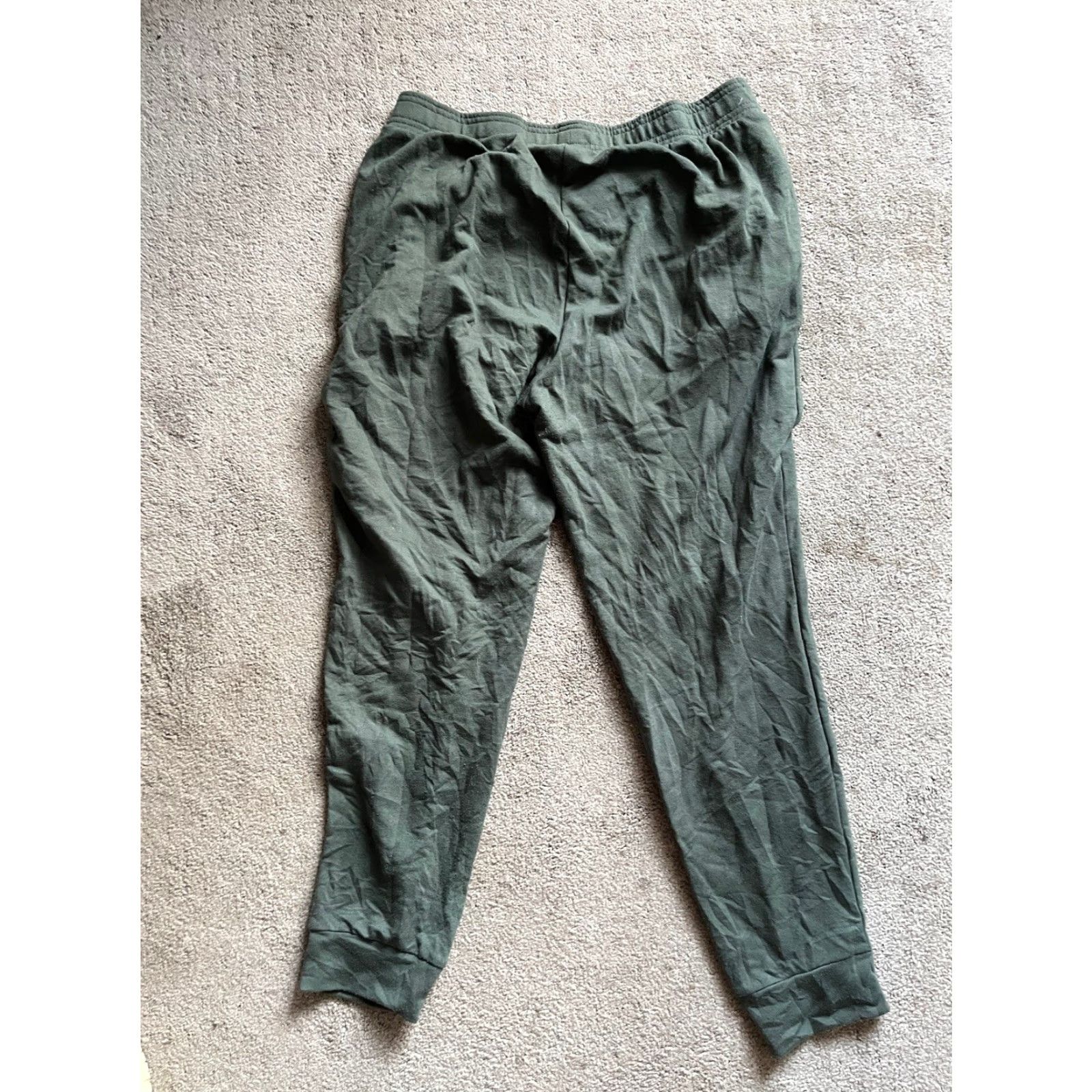Eddie Bauer Eddie Bauer Green pull on lounge pants Solid women's L Regular Size Large Pants Summer 90s? Size 36" / US 14 / IT 50 - 3 Thumbnail
