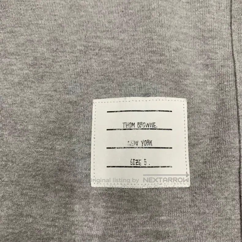 Thom Browne Thom Browne Grey Sweatshirt Size US XXL / EU 58 / 5 - 8 Thumbnail