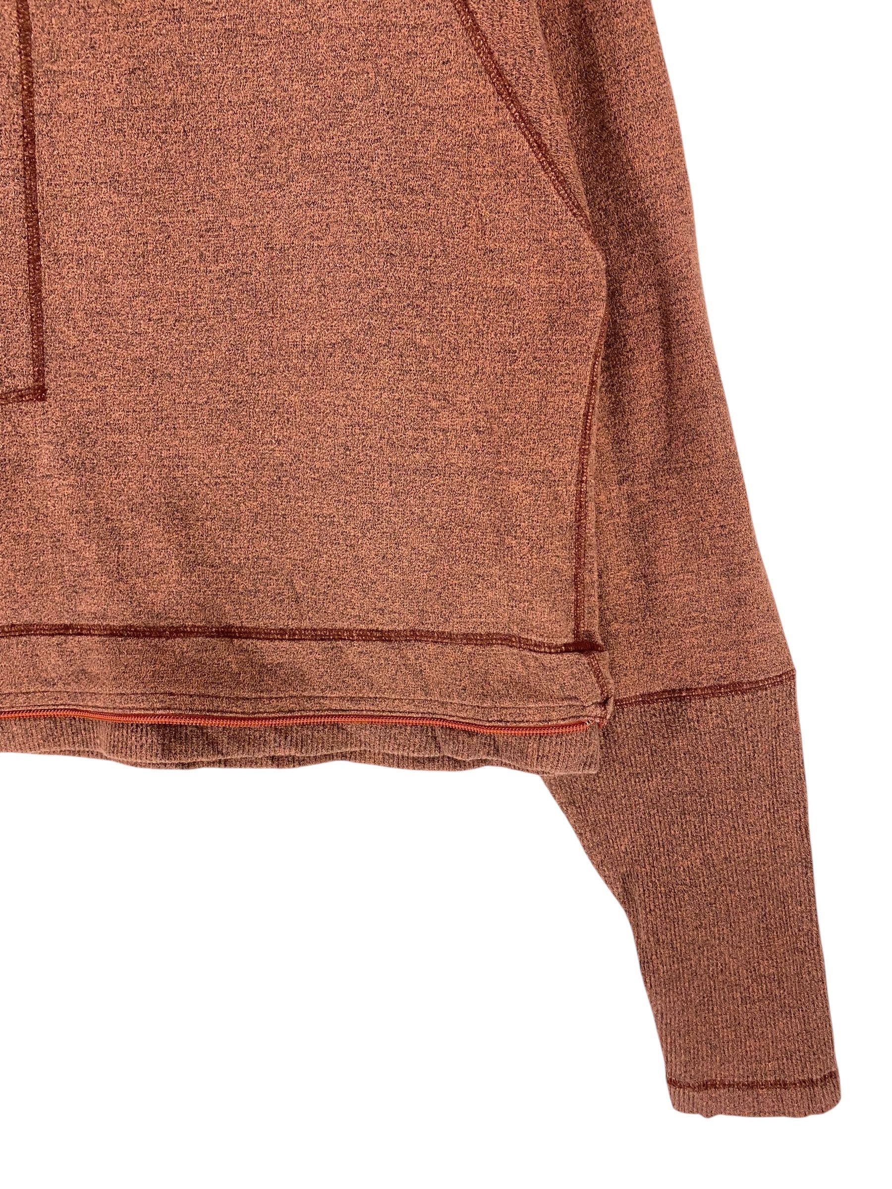 Designer × Issey Miyake 80s Issey miyake logo asymmetrical zipper cropped sweater Size S / US 4 / IT 40 - 4 Thumbnail