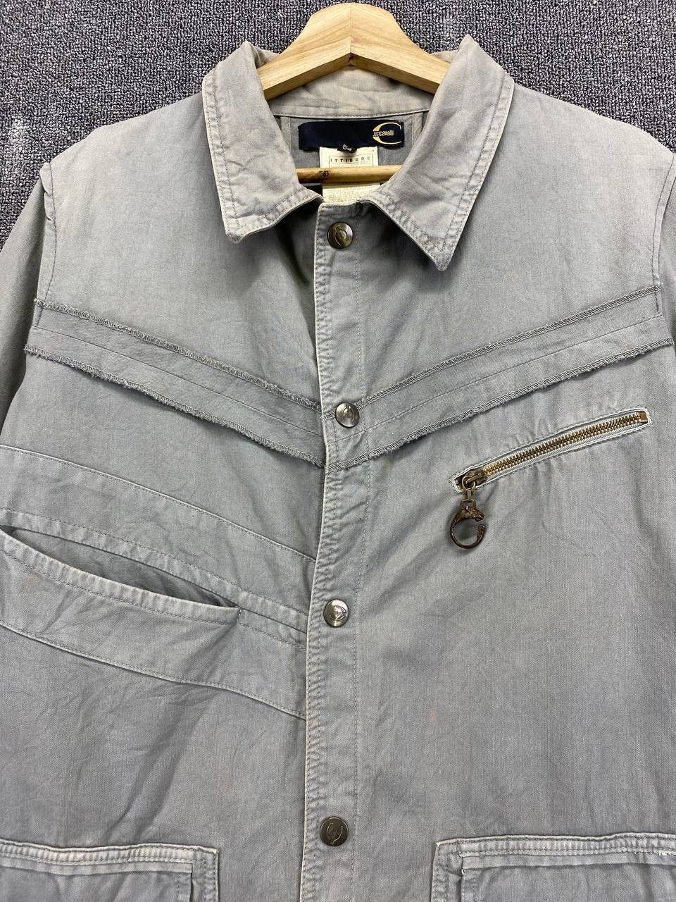 Just Cavalli × Roberto Cavalli Vintage Just Cavalli Punk Style Jacket Size XXL / US 16-18 / IT 52-54 - 7 Thumbnail