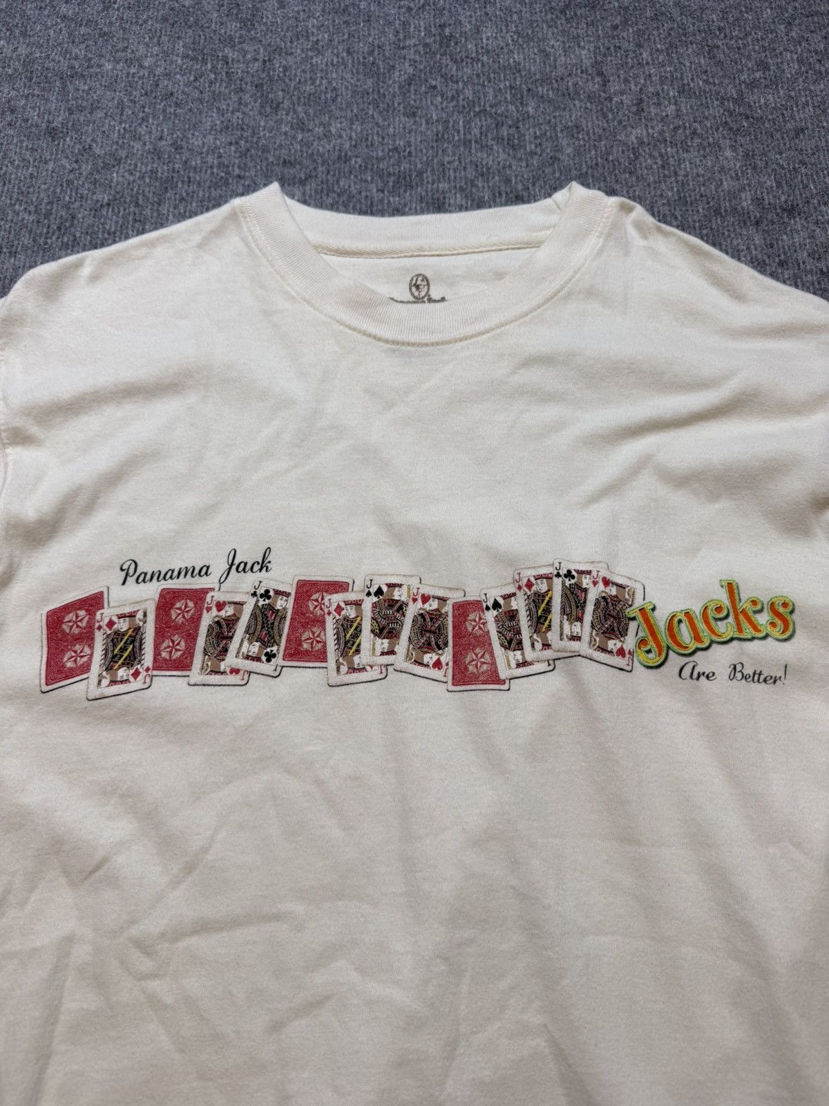 Anime × Band Tees × Vintage Vintage t-shirts playing cards excitement blackjack Size US L / EU 52-54 / 3 - 3 Thumbnail