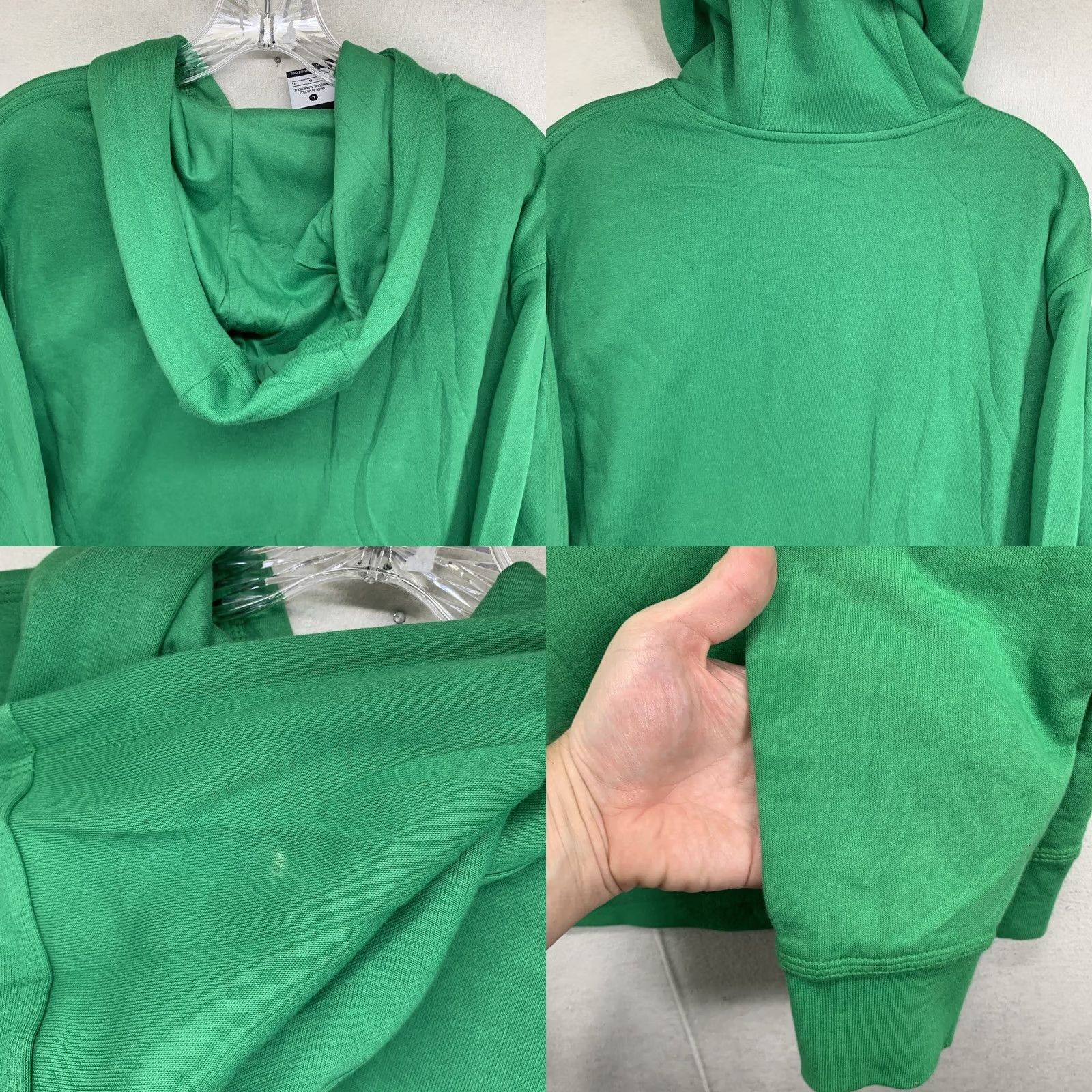 Nike VINTAGE Nike Hoodie Mens Large Green Center Swoosh South Fayette High School Eagles 2014 Size US L / EU 52-54 / 3 - 10 Thumbnail