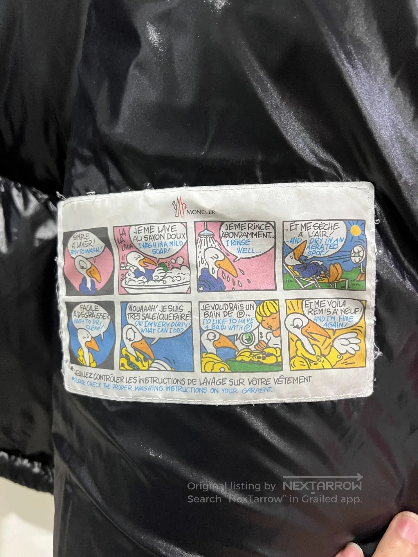 Moncler Moncler Girotte Emblem Spliced, woven with delicate patter Size US XL / EU 56 / 4 - 6 Thumbnail