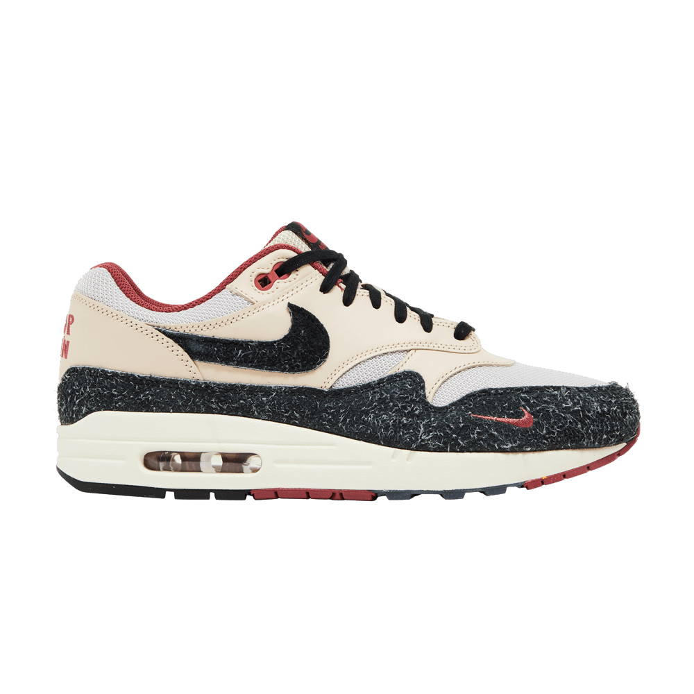 image of Nike Air Max 1 Keep Rippin Stop Slippin 2.0 Shoes in Cream, Men's (Size 10)